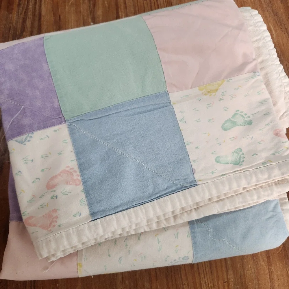 Vintage Pastel Quilt 43